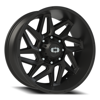 Vision Spyder 22X10 Satin Black Wheel