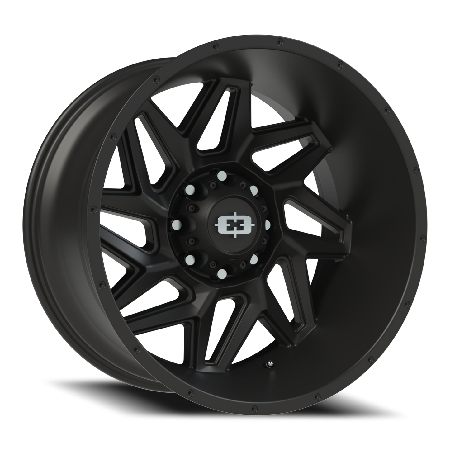 Vision Spyder 22X12 Satin Black Wheel