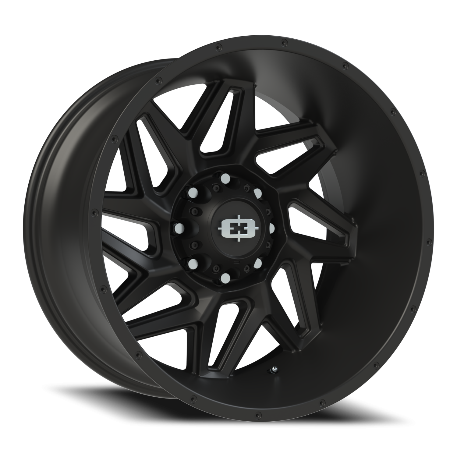Vision Spyder 22X12 Satin Black Wheel