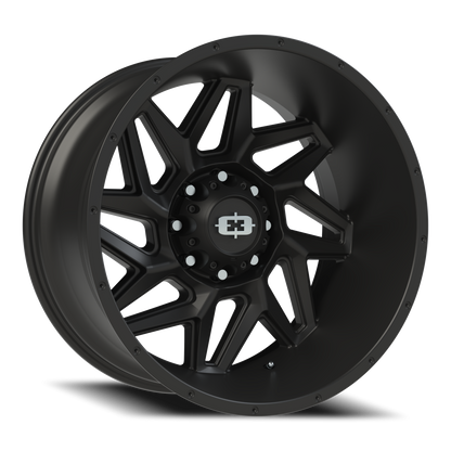 Vision Spyder 22X12 Satin Black Wheel