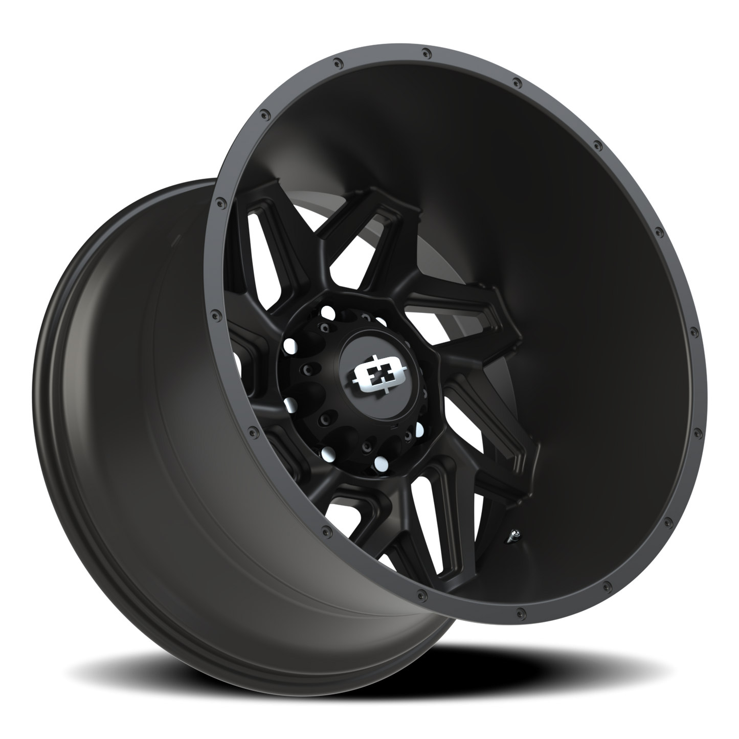 Vision Spyder 22X14 Satin Black Wheel