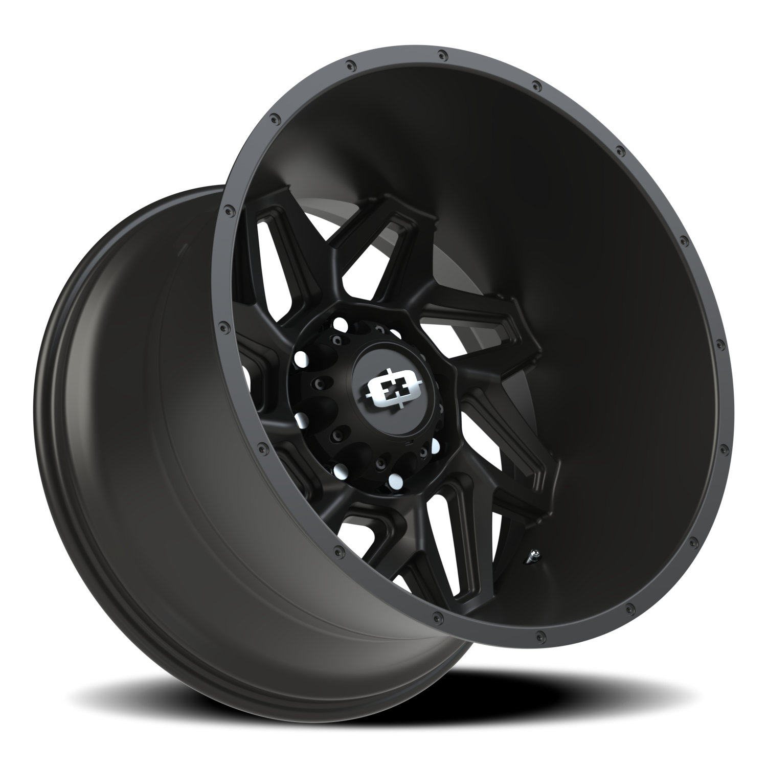 Vision Spyder 22X14 Satin Black Wheel