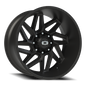 Vision Spyder 24X12 Satin Black Wheel