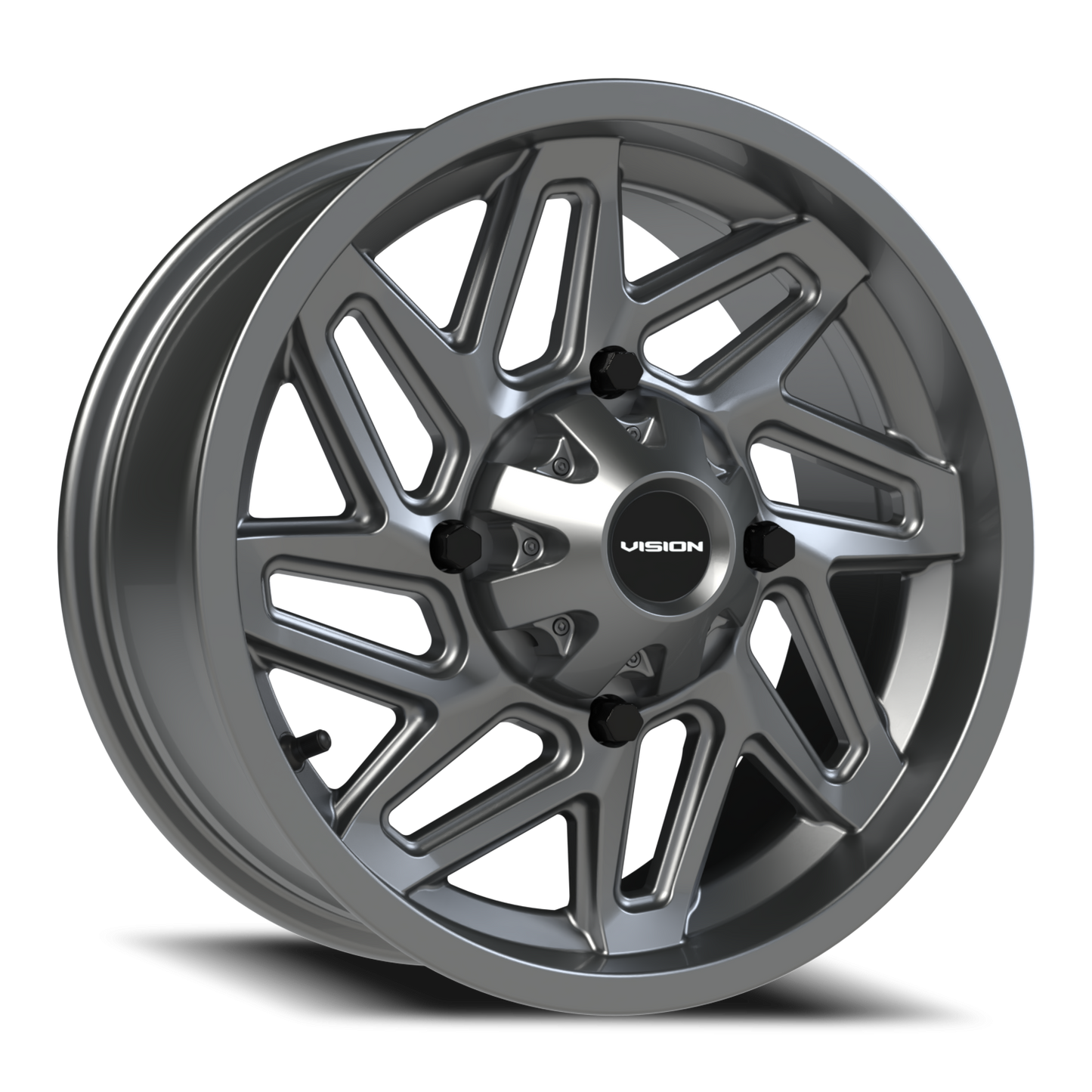 Vision Spyder 15X7 Gunmetal Wheel