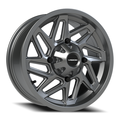 Vision Spyder 15X7 Gunmetal Wheel
