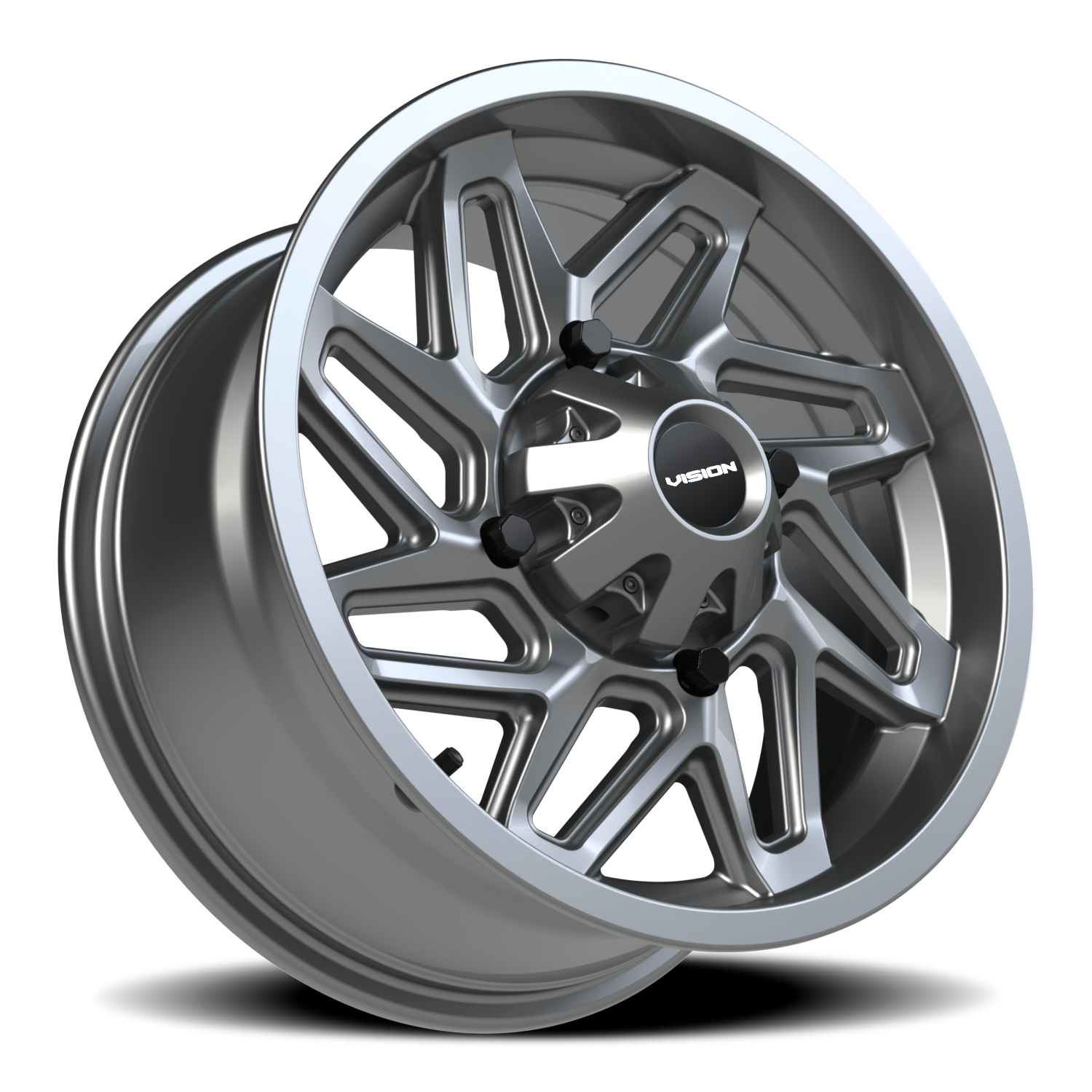 Vision Spyder 15X7 Gunmetal Wheel