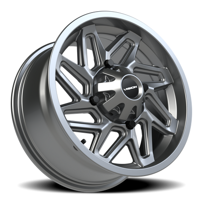 Vision Spyder 15X7 Gunmetal Wheel