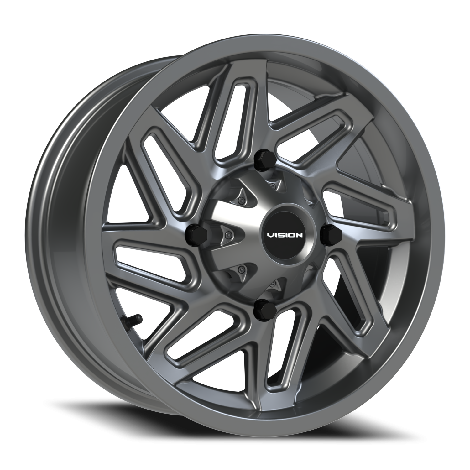 Vision Spyder 15X7 Gunmetal Wheel