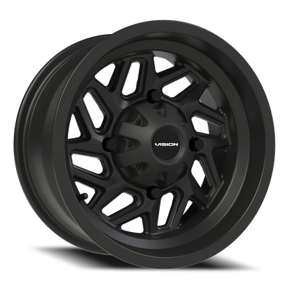 Vision Spyder 14X7 Matte Black Wheel