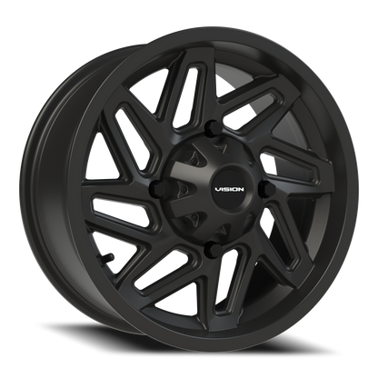 Vision Spyder 15X7 Matte Black Wheel