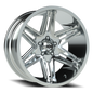 Vision Razor 20X10 Chrome Wheel