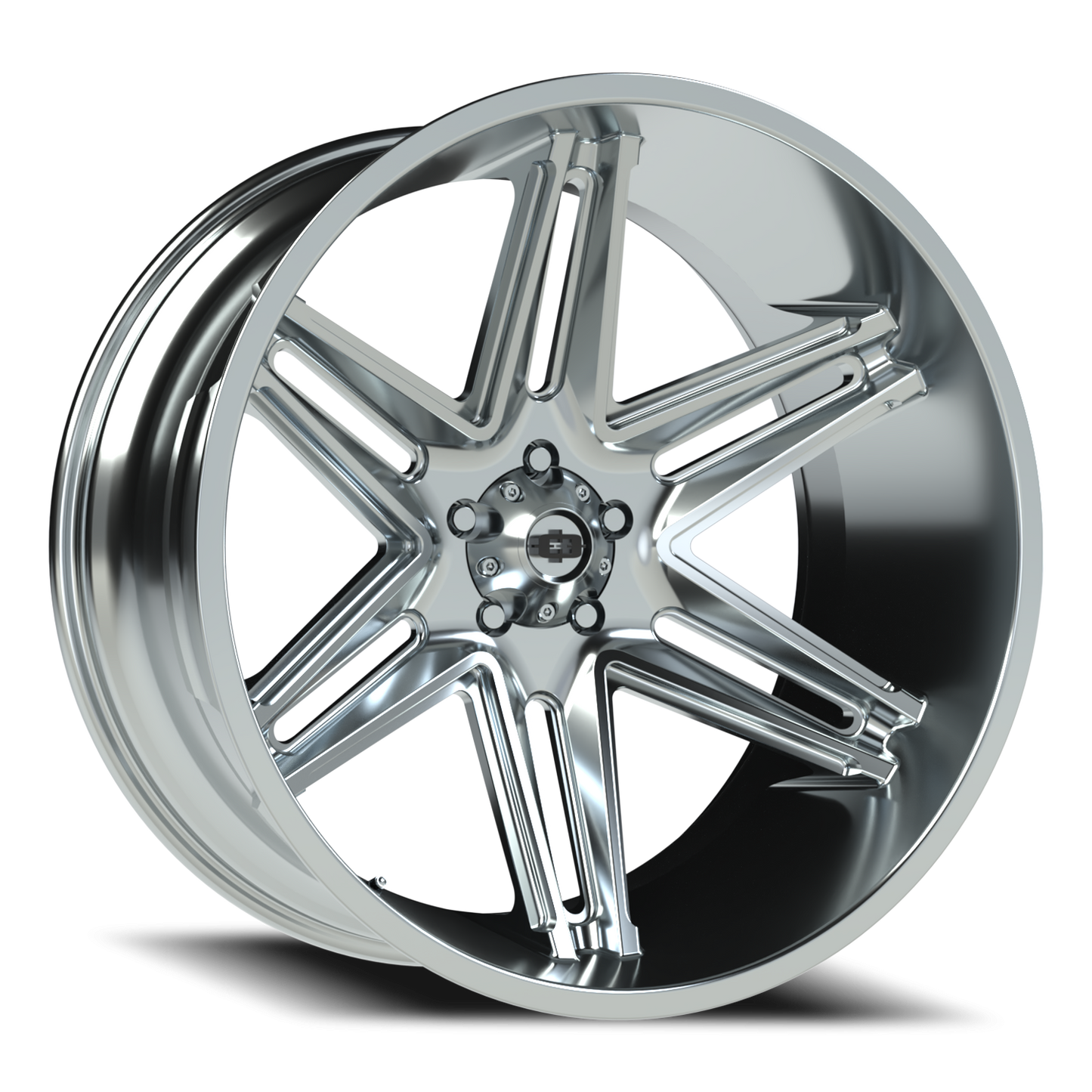 Vision Razor 24X12 Chrome Wheel