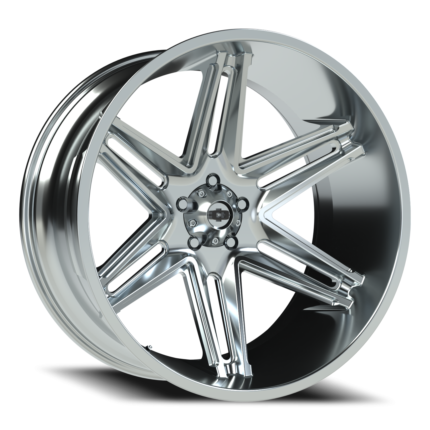 Vision Razor 24X12 Chrome Wheel