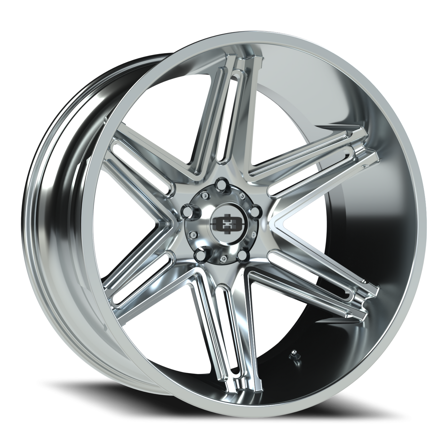 Vision Razor 24X12 Chrome Wheel