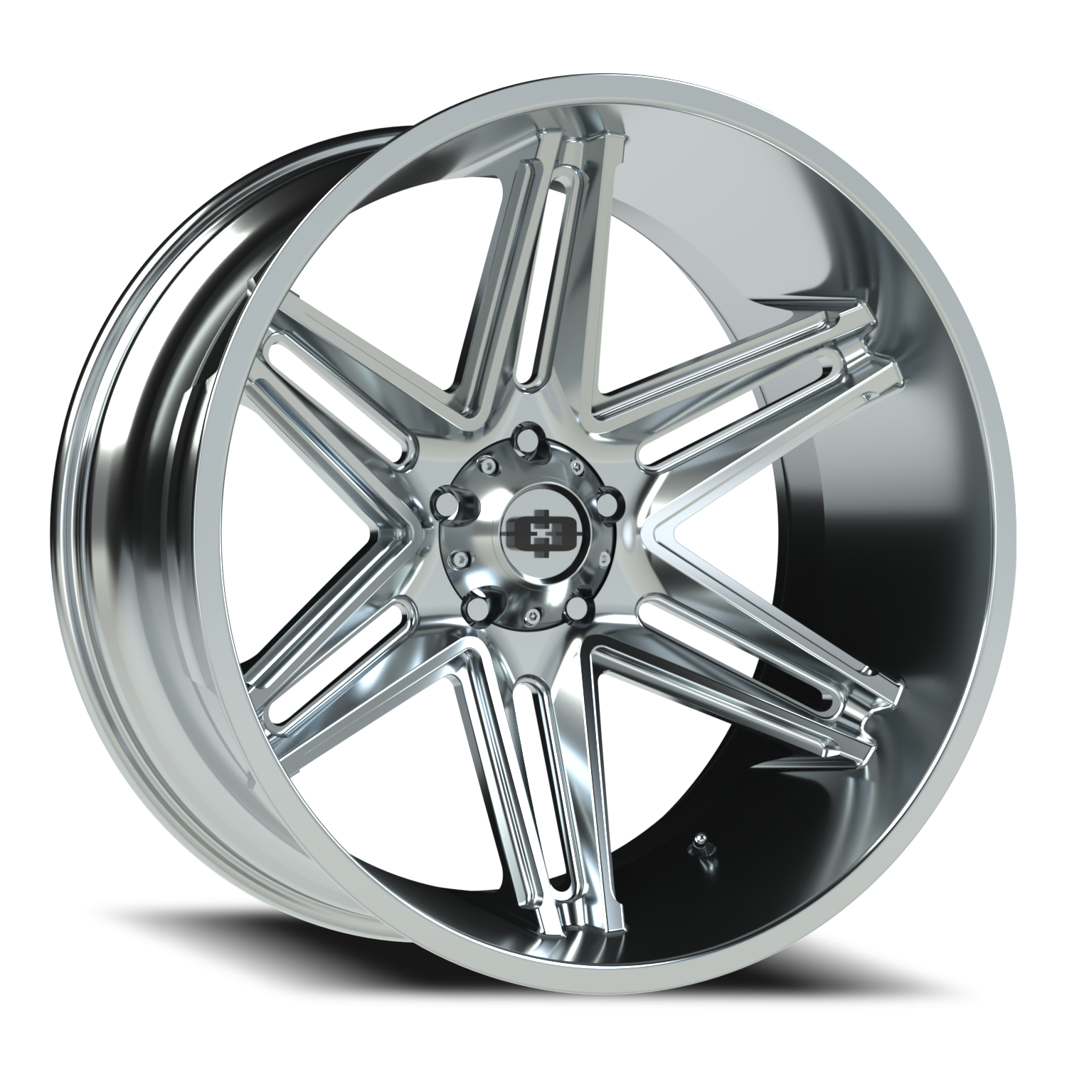 Vision Razor 24X12 Chrome Wheel