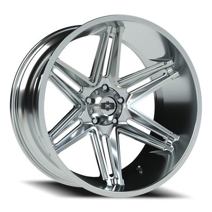 Vision Razor 24X12 Chrome Wheel