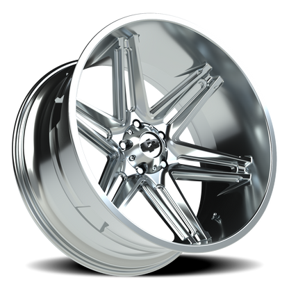 Vision Razor 24X12 Chrome Wheel