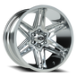 Vision Razor 20X10 Chrome Wheel