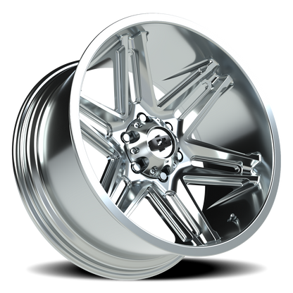 Vision Razor 20X10 Chrome Wheel