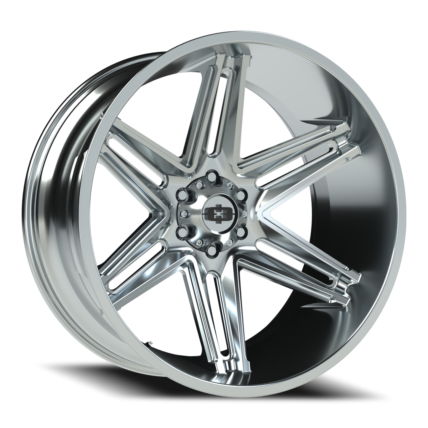 Vision Razor 24X12 Chrome Wheel