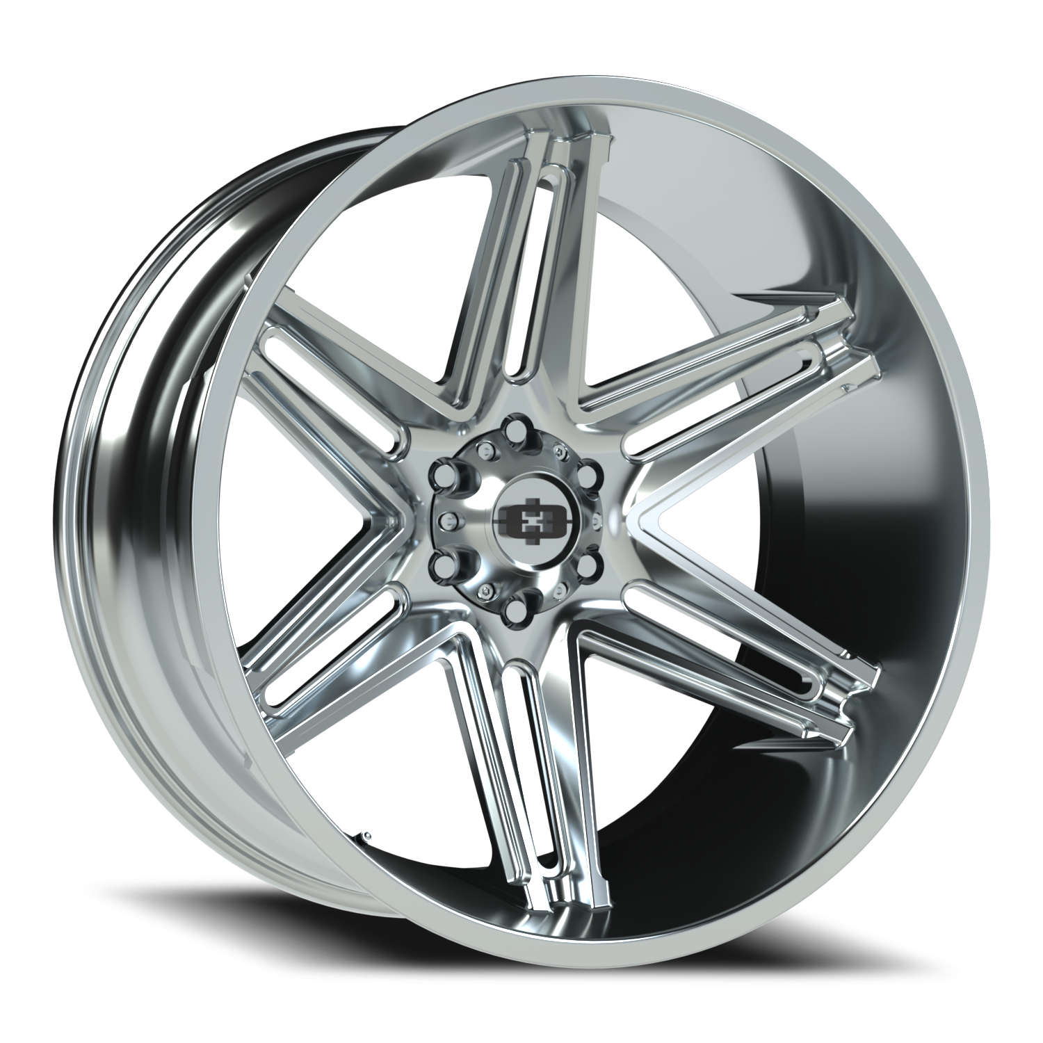 Vision Razor 24X12 Chrome Wheel