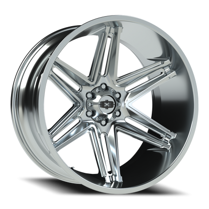 Vision Razor 24X12 Chrome Wheel