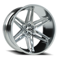 Vision Razor 24X12 Chrome Wheel