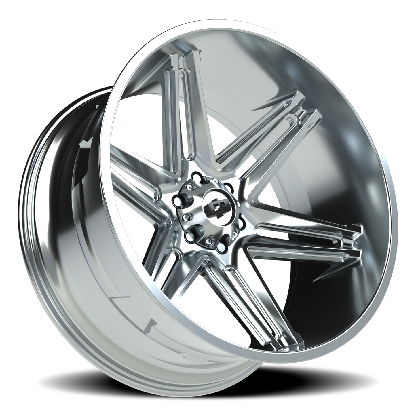 Vision Razor 24X12 Chrome Wheel