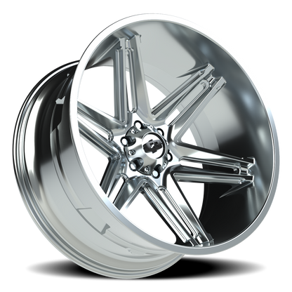 Vision Razor 24X12 Chrome Wheel