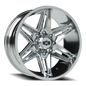 Vision Razor 22X10 Chrome Wheel