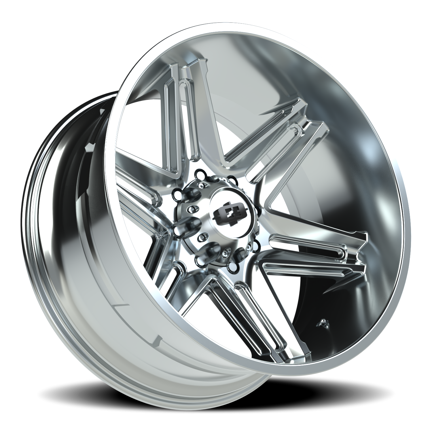 Vision Razor 24X12 Chrome Wheel