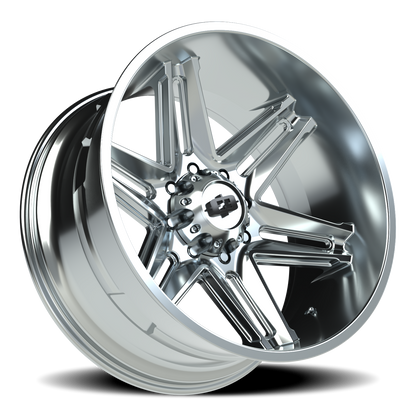 Vision Razor 24X12 Chrome Wheel