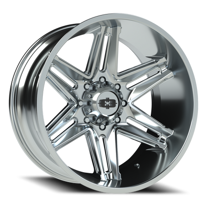 Vision Razor 24X12 Chrome Wheel