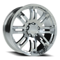 Vision Vw 20X9 Chrome Wheel