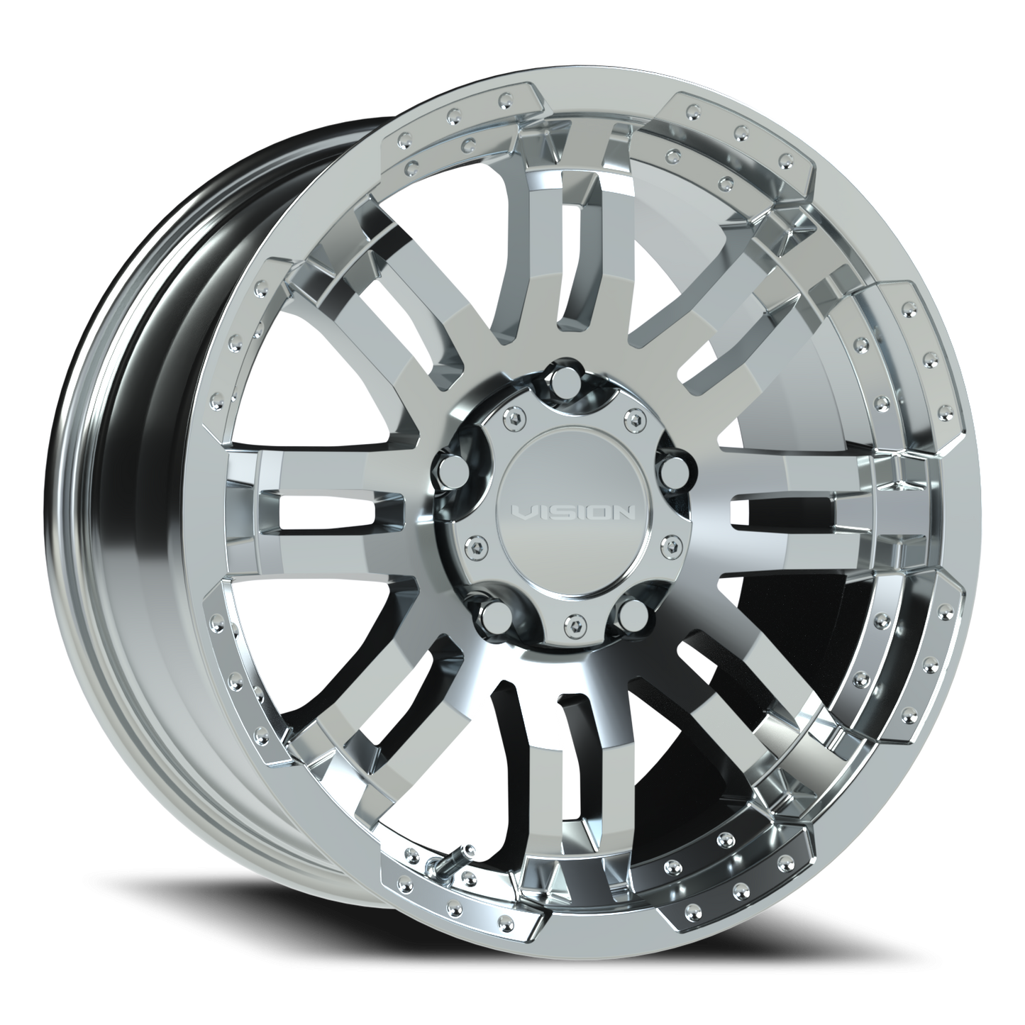 Vision Vis 17X8.5 Chrome Wheel