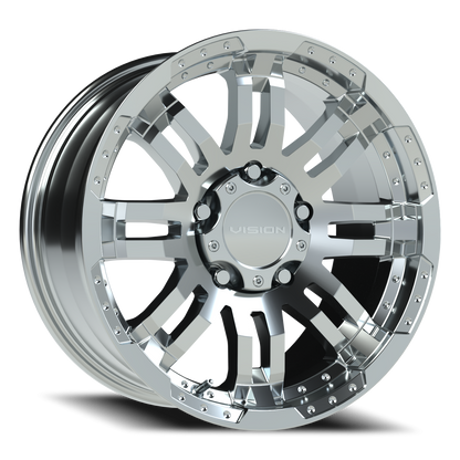 Vision Vis 17X8.5 Chrome Wheel