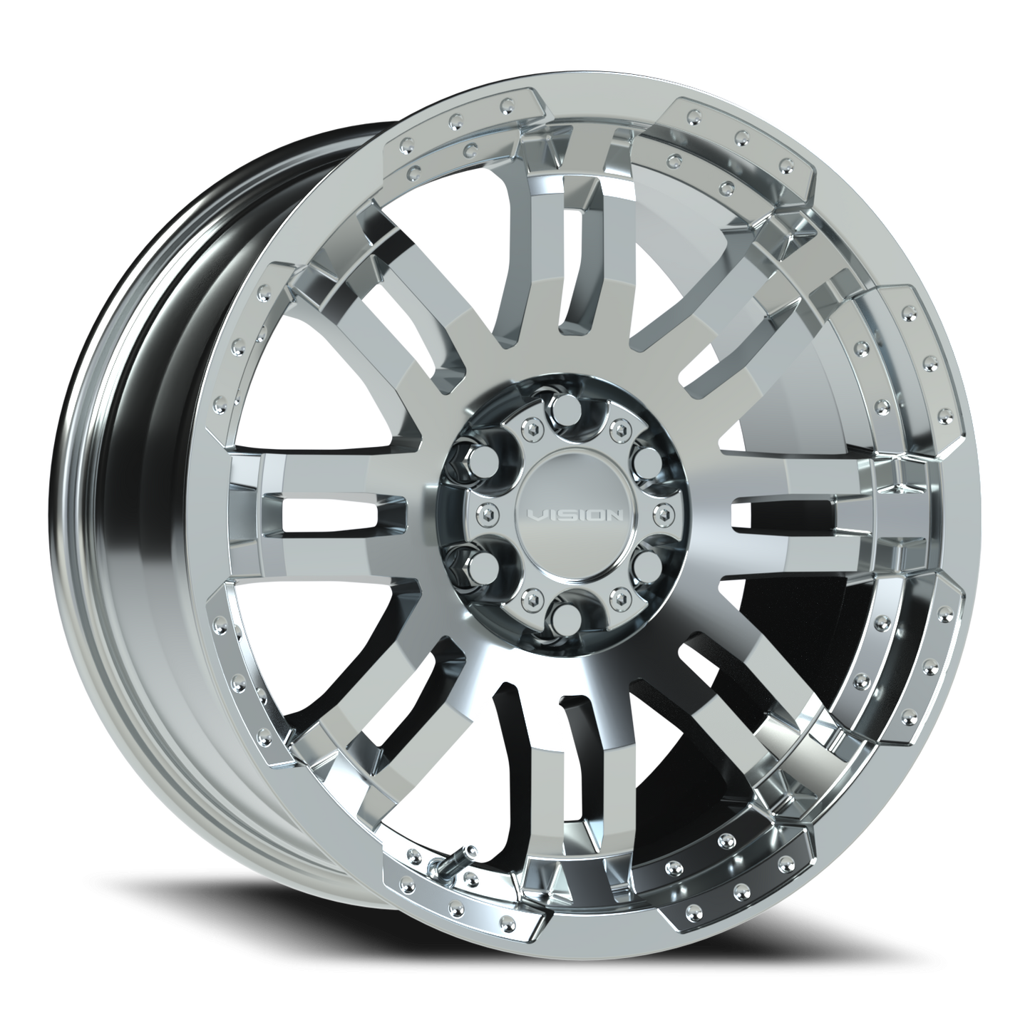 Vision Vis 17X8.5 Chrome Wheel