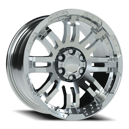 Vision Vis 17X8.5 Chrome Wheel