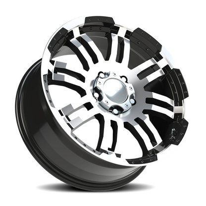 Vision Vw 20X9 Gloss Black Machined Face Wheel