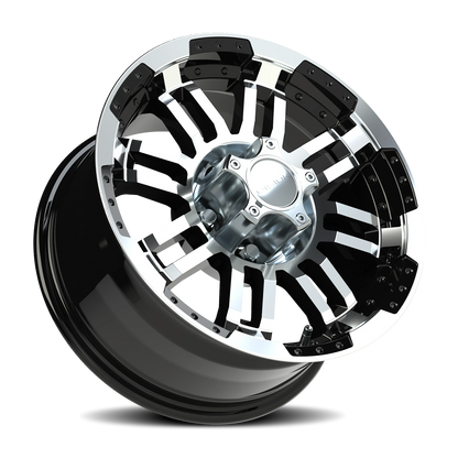 Vision Vw 16X8 Gloss Black Machined Face Wheel