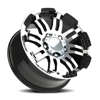 Vision Vw 17X8.5 Gloss Black Machined Face Wheel