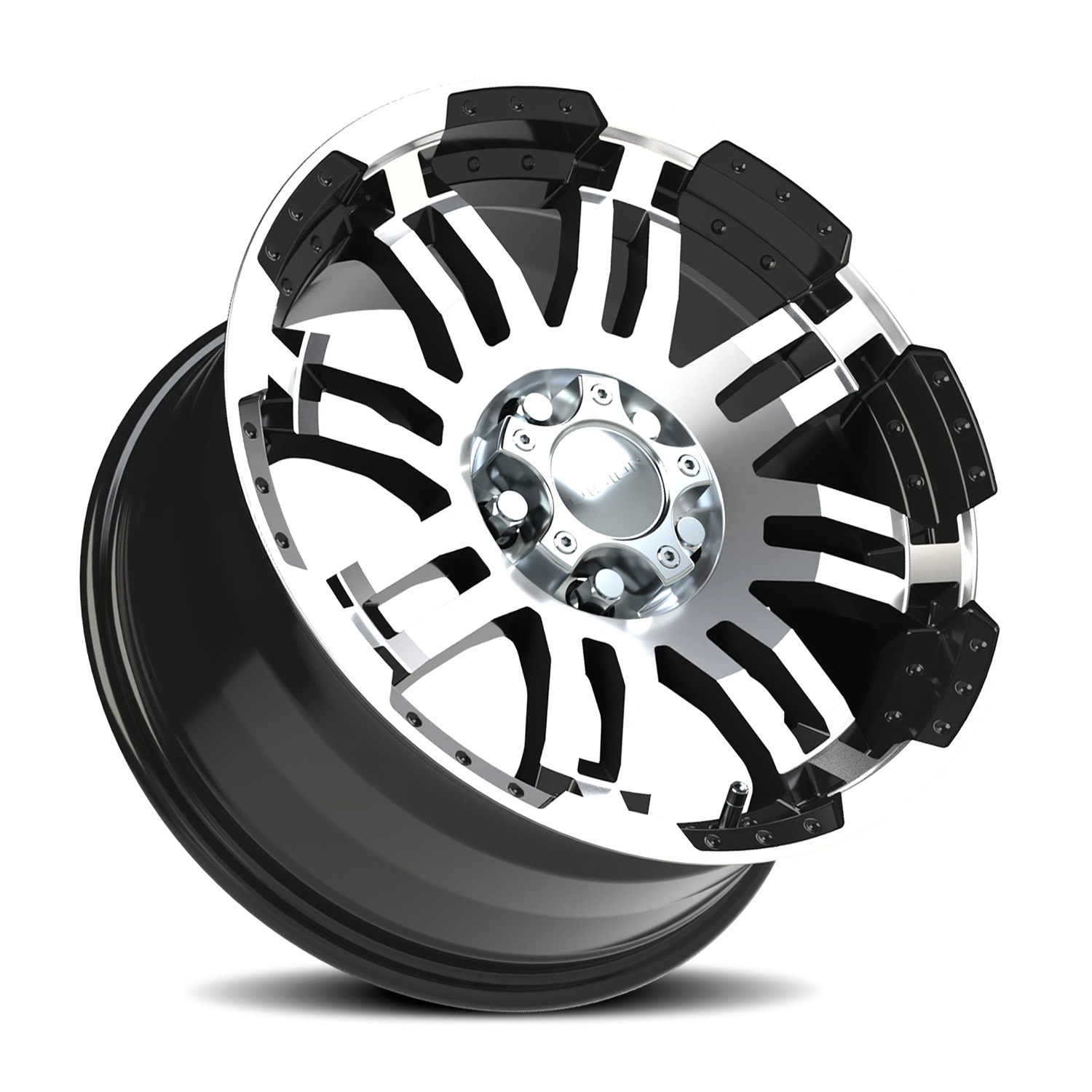 Vision Vw 17X8.5 Gloss Black Machined Face Wheel