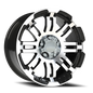 Vision Vw 17X8.5 Gloss Black Machined Face Wheel