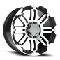 Vision Vw 18X9 Gloss Black Machined Face Wheel
