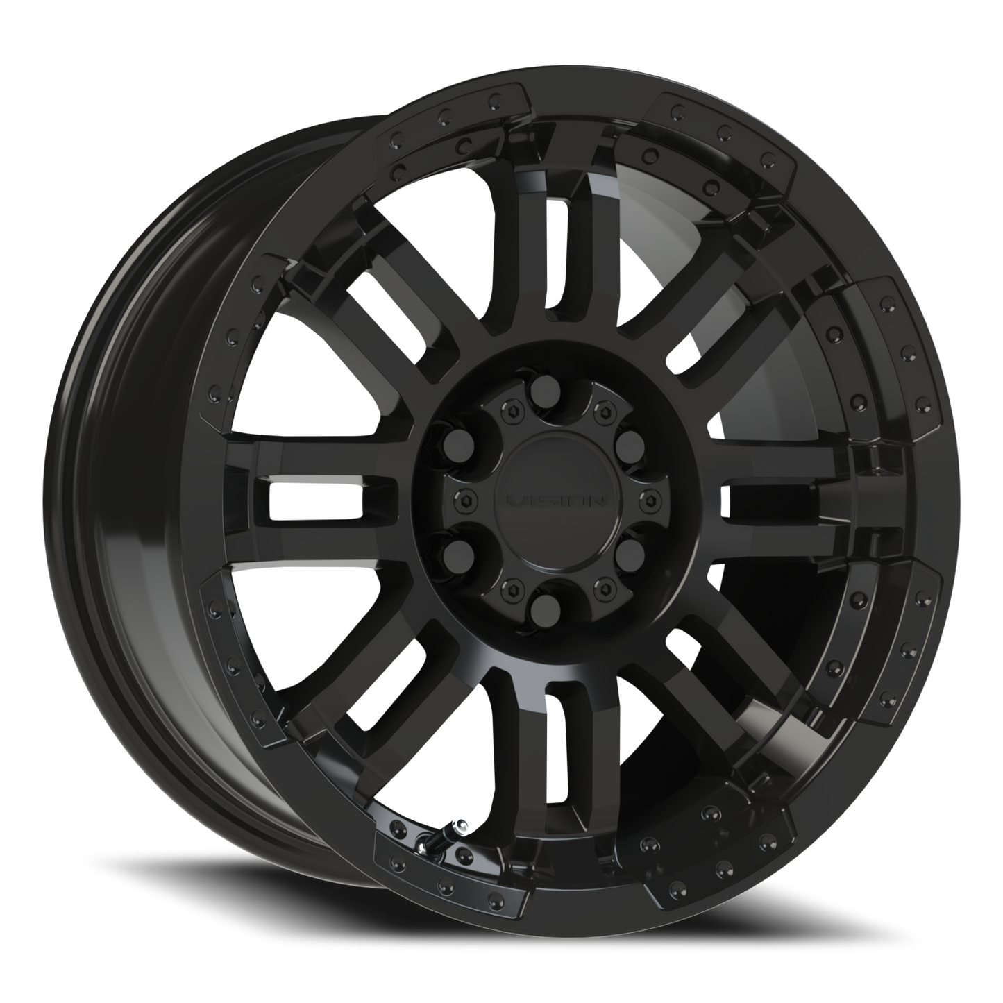 Vision Wheel 16X8 Gloss Black Wheel