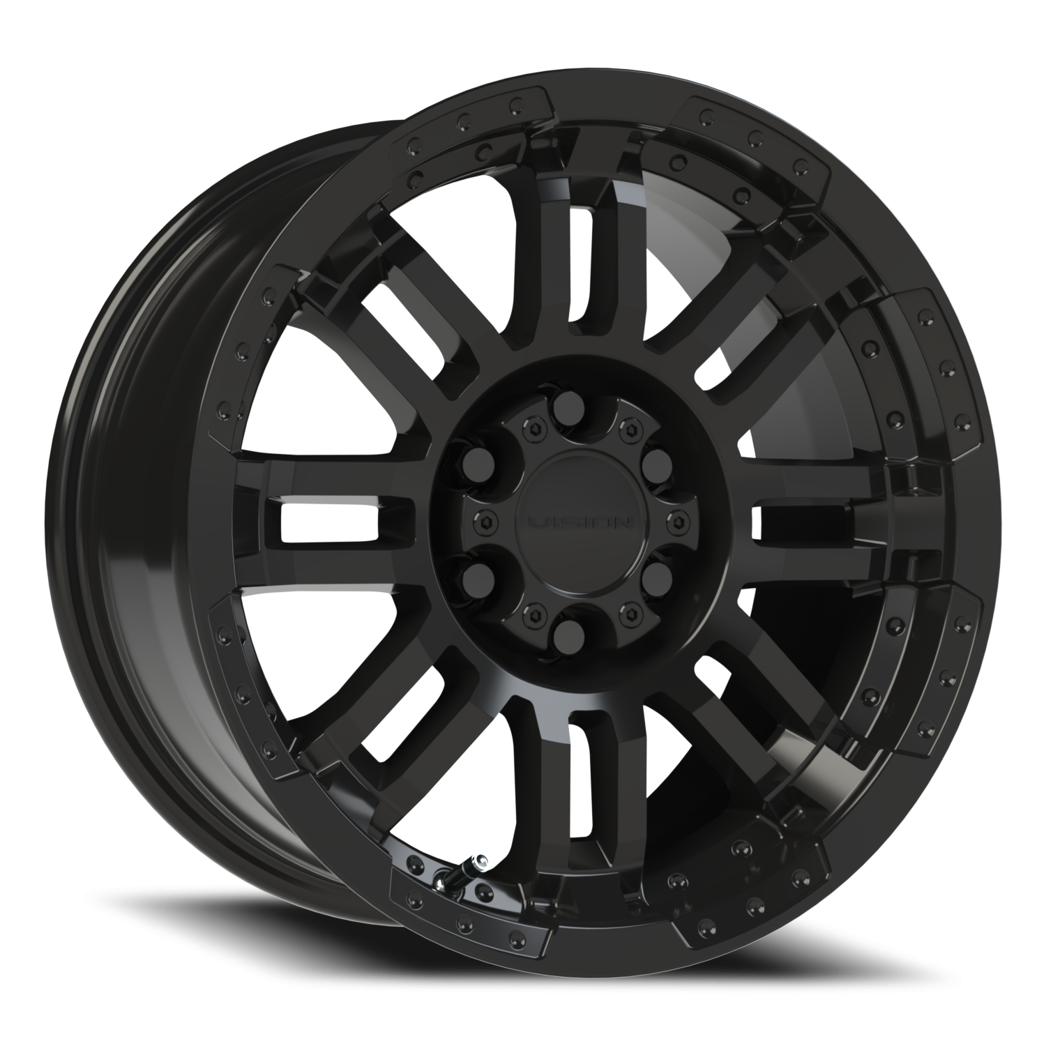 Vision Wheel 16X8 Gloss Black Wheel