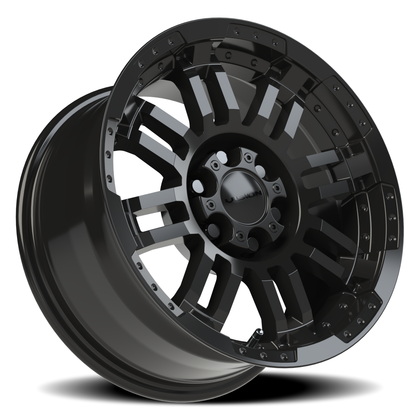 Vision Wheel 16X8 Gloss Black Wheel