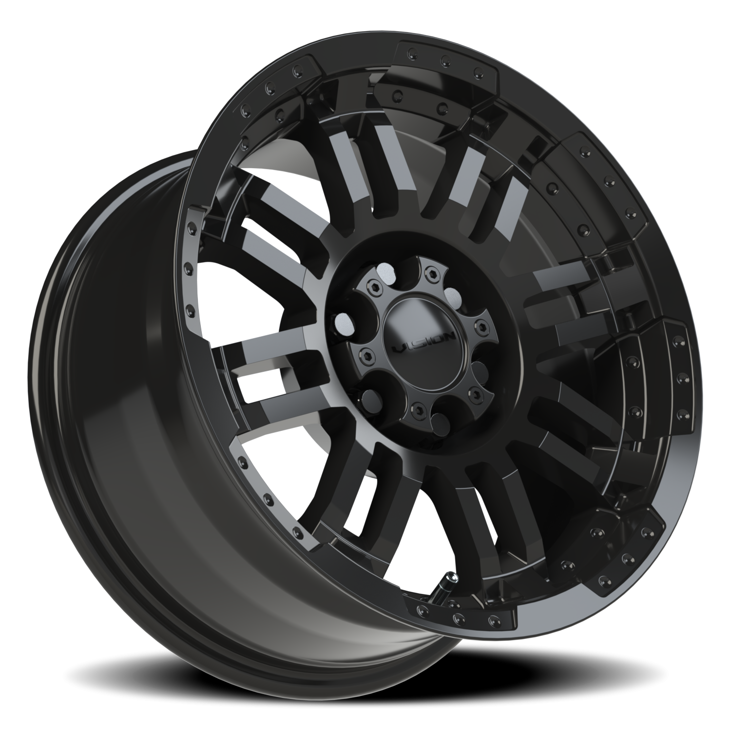 Vision Wheel 16X8 Gloss Black Wheel