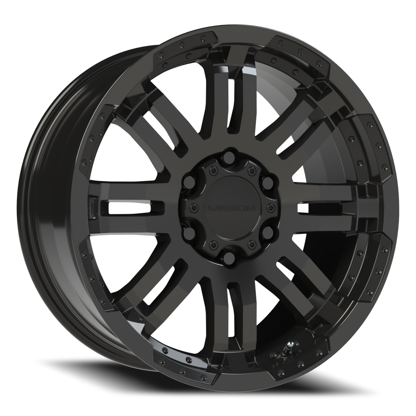 Vision Wheel 18X8.5 Gloss Black Wheel