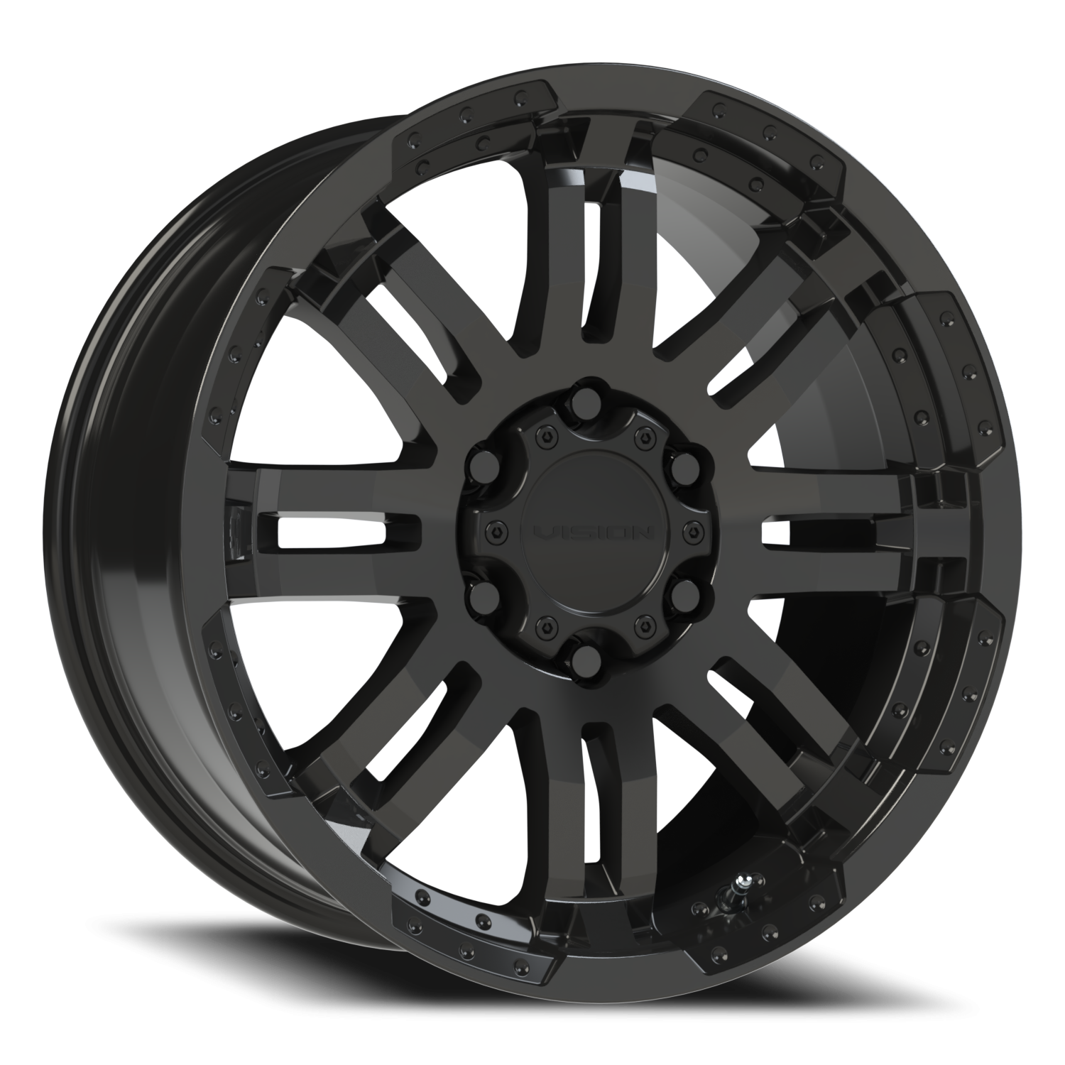 Vision Wheel 18X8.5 Gloss Black Wheel
